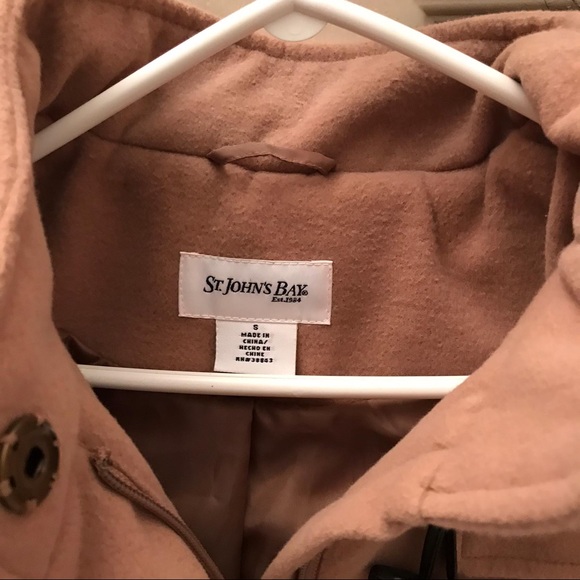 Tan jacket with hood - Picture 3 of 5